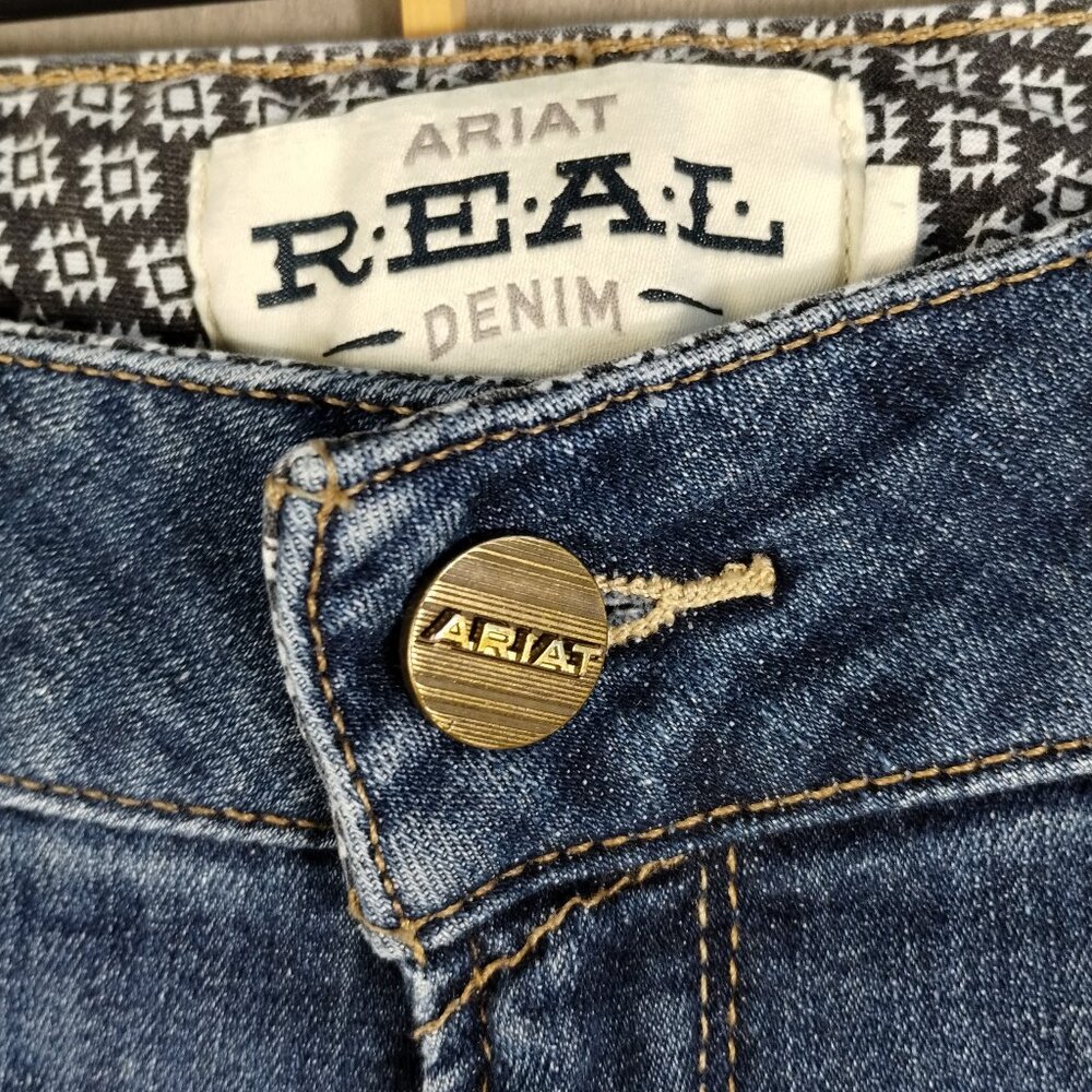 Ariat R.E.A.L Denim Leila Bootcut Jeans 31 x 33 - Picture 7 of 11